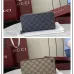 Gucci GG Supreme Canvas Zip Around Wallets In Dual Classic Patterns #A52618