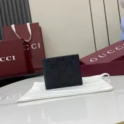 Gucci Embossed Leather Bifold Wallet: Timeless Luxury for Organized Essentials size:11×8cm #A53537 Gucci Embossed Leather Bifold Wallet: Timeless Luxury for Organized Essentials size:11×8cm #A53537