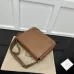 GG Emblem medium crossbody bag in brown leather #A49688