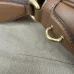 GG Emblem medium crossbody bag in brown leather #A49688