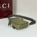 Gucci Green GG Supreme Canvas Crossbody Bag Stylish Compact Accessory size:12×17×4cm #A54122