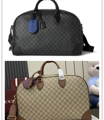 Gucci GG Supreme Canvas Duffel Bags: Iconic Travel Companions size:47×31×25cm #A53535