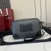 Gucci GG Supreme Canvas Crossbody Bag With Leather Accents size:23×16×8cm #A53921
