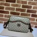 Gucci GG Monogram Canvas Crossbody Bags With Leather Accents size:22×20×6cm #A53678