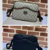 Gucci GG Monogram Canvas Crossbody Bags With Leather Accents size:22×20×6cm #A53678