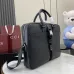 Gucci Black Leather Briefcase With Signature Web Stripe And Sophisticated Design #A50282