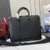 Gucci Black Leather Briefcase With Signature Web Stripe And Sophisticated Design #A50282