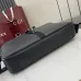 Gucci Black Leather Briefcase With Signature Web Stripe And Sophisticated Design #A50282
