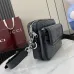Gucci GG Supreme Canvas Crossbody Bag With Leather Trim And Adjustable Strap #A50421
