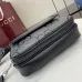 Gucci GG Supreme Canvas Crossbody Bag With Leather Trim And Adjustable Strap #A50421