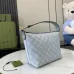 Gucci GG Supreme Canvas Handbags In Classic And Light Blue Patterns #A52613