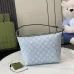 Gucci GG Supreme Canvas Handbags In Classic And Light Blue Patterns #A52613