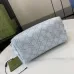Gucci GG Supreme Canvas Handbags In Classic And Light Blue Patterns #A52613