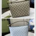 Gucci GG Supreme Canvas Handbags In Classic And Light Blue Patterns #A52613