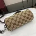 Gucci GG Supreme Canvas Mini Cylinder Bag: Iconic Design in Compact Form size:17.5×8×cm #A53541