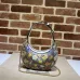 Gucci GG Canvas Hobo Bag With Colorful Cartoon Character Prints #A52728