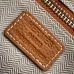Hermès Leather Zip - Around Wristlet Clutches In Brown And Black With Branded Detailing #A50707