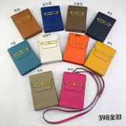 Hermes  Fashion new style card bag and wallets  and phone bag gold logo 18*12*3cm  #A23783