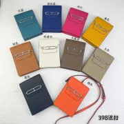 Hermes  Fashion new style card bag and wallets  and phone bag sliver logo 18*12*3cm  #A23785