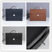 HERMES Leather Briefcase Collection: Timeless Design for the Discerning Professional size:39×29×6cm #A53668