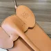 LOEWE Chic Orange Leather Crossbody Phone Bag with Minimalist Design size:19×8×4cm #A54101