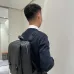 LOEWE Military backpack in soft grained calfskin Anthracite Size:39*28.5*11cm #A49107