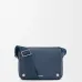 LOEWE Blue Leather Crossbody Bag With Minimalist Design And Adjustable Strap size:23×18×9cm #A54073