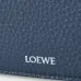 LOEWE Blue Leather Crossbody Bag With Minimalist Design And Adjustable Strap size:23×18×9cm #A54073