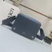 LOEWE Blue Leather Crossbody Bag With Minimalist Design And Adjustable Strap size:23×18×9cm #A54073