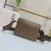 LOEWE Blue Leather Crossbody Bag With Minimalist Design And Adjustable Strap size:23×18×9cm #A54073