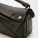 Loewe 052557 Panta Puzzle Bag in Glossy Calfskin Size 24x10.5x16.5CM #A62902