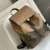 Loewe  Backpack - Multi-Tone Leather Patchwork, Anagram Logo, Drawstring Closure &amp; Zipper Pocket, Stylish Luxury Backpack for Everyday Use #A56851