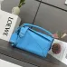 Stunning Loewe Puzzle Bag In Vibrant Blue Showcasing Iconic Geometric Craftsmanship #A50416