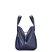 Loewe Navy Leather Bucket Bag With Adjustable Strap For Effortless Everyday Elegance #A50042