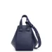 Loewe Navy Leather Bucket Bag With Adjustable Strap For Effortless Everyday Elegance #A50042