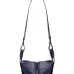 Loewe Navy Leather Bucket Bag With Adjustable Strap For Effortless Everyday Elegance #A50042