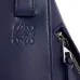 Loewe Navy Leather Bucket Bag With Adjustable Strap For Effortless Everyday Elegance #A50042
