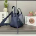 Loewe Navy Leather Bucket Bag With Adjustable Strap For Effortless Everyday Elegance #A50042