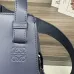 Loewe Navy Leather Bucket Bag With Adjustable Strap For Effortless Everyday Elegance #A50042