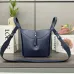 Loewe Navy Leather Bucket Bag With Adjustable Strap For Effortless Everyday Elegance #A50042