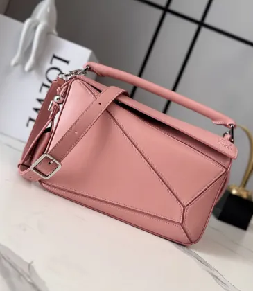 Loewe Featherlight Puzzle Nappa Leather Bag 24x10.5x16.5cm #A63865