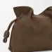 Loewe Flamenco Drawstring Clutch (262386A) - Medium, Grained Calfskin, Adjustable Strap, 30x24.5x10.5cm #A59983