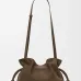 Loewe Flamenco Drawstring Clutch (262386A) - Medium, Grained Calfskin, Adjustable Strap, 30x24.5x10.5cm #A59983