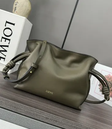 Loewe Flamenco Nappa Leather Drawstring Bag 23x18x9cm #A63859