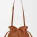 Loewe Flamenco Nappa Leather Drawstring Bag 30x24.5x10.5cm #A63852