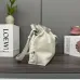 Loewe Flamenco Nappa Leather Drawstring Tote 30x24.5x10.5cm #A63860