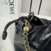 Loewe Flamenco Purse Croc-Effect Leather Shoulder Bag, 30 x 10.5 x 20 cm #A63233
