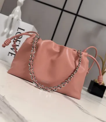 Loewe Flamenco Purse Nappa Leather Shoulder Bag, 30 x 10.5 x 20 cm #A63232