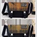Loewe Flex Messenger Bag (822513) - Medium Size, Plaid Canvas &amp; Suede, Anagram Logo, Adjustable Strap #A59982
