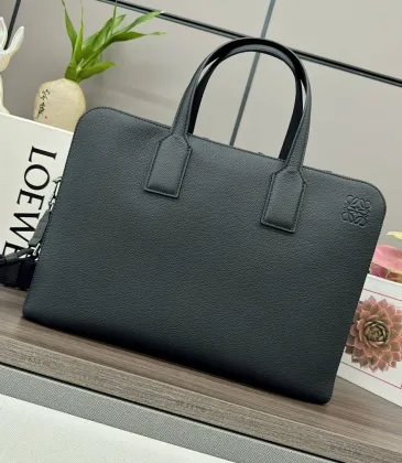 Loewe Goya Leather Briefcase Laptop Bag 38x27x8CM #A63848